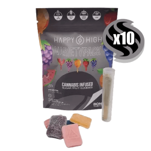 Gume cu infuzie de canabis HAPPY HIGH