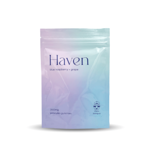 Gummies Haven Psilocybin – Zmeura albastra + Struguri