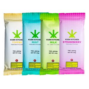 Kush Kitchen – Batoane de ciocolată