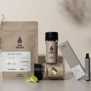 LIGHT Bündel - Articulații. Vape & Gummis | Nine Realms™ LIGHT (10-HC 20% 2 ml)