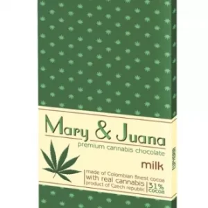 Ciocolata cu lapte premium Mary & Juana 80g